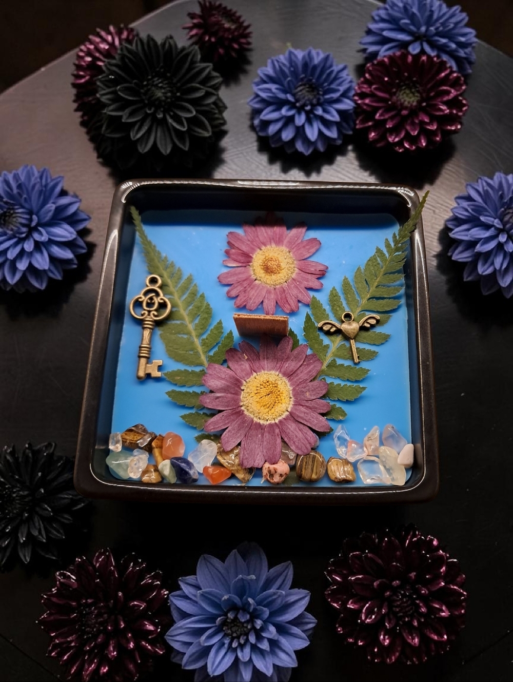 Hand Crafted , Wicked Worthy Wax, Floral boost 9 oz candle